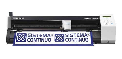 Plotter De Corte Roland Gs24 Con Lector Láser En Stock