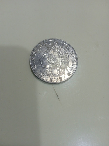 Moneda 50 Centavos 1978