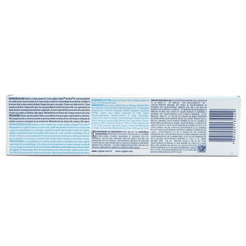 Imagen 3 de 7 de Pasta dental Colgate Sensitive Blanqueadora en crema 100 g