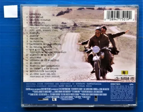 Cd Diarios De Motocicleta - Trilha Sonora - G. Santaolala