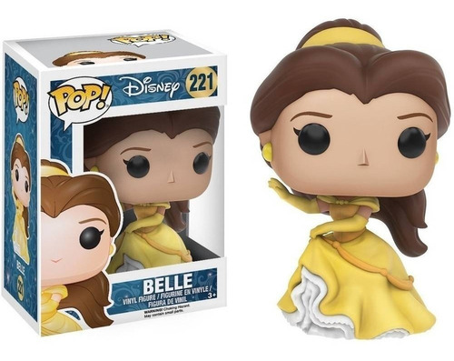 Pop! Funko Princesa Belle #221 | Disney A Bela E A Fera
