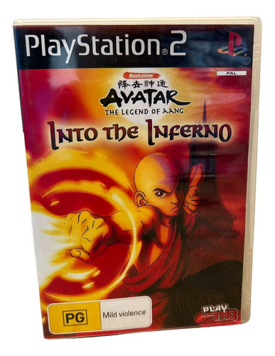 Avatar The Legend Of Aang Into The Inferno Play 2 Ps2