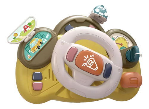 Juguete Didáctico Volante Multifuncional Para Bebés