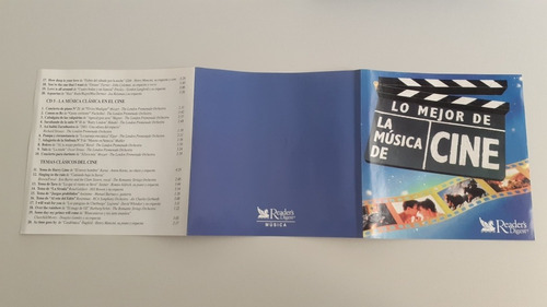 Reader's Digest Lo Mejor De La Música De Cine 5cd's-1997 Arg
