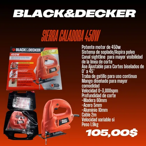 Sierra Caladora 450w B&d