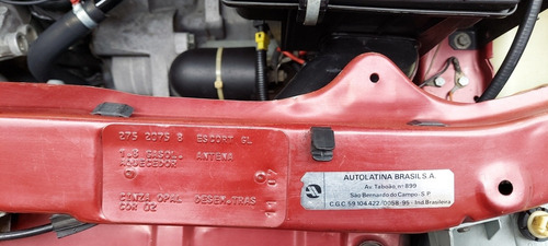 Imagem 9 de 15 de Ford Escort 1.8 Gl I Ap