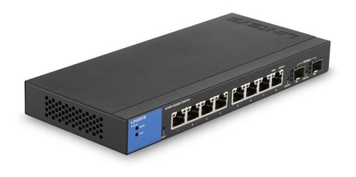 Switch Linksys Administrado 8 Puertos +2 Sfp Gigabit Lgs310c