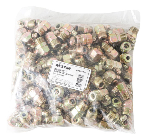 100 Grasera 1/4 Npt 90 Grados Weston A-16550-2
