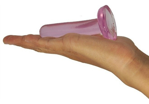 Plug Anal Iniciante 10 Cm X 1,5 Cm Cor Rosa