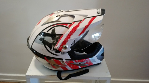 Casco Ls2 Cross Talle M Impecable Estado