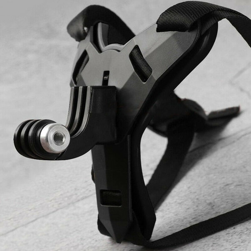 Imagen 4 de 8 de Montura Casco Gopro Soporte Base Kit Adaptador Cámara Moto