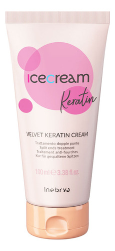 Inebrya Keratin Velvet Cream 100ml Tratamiento Capilar
