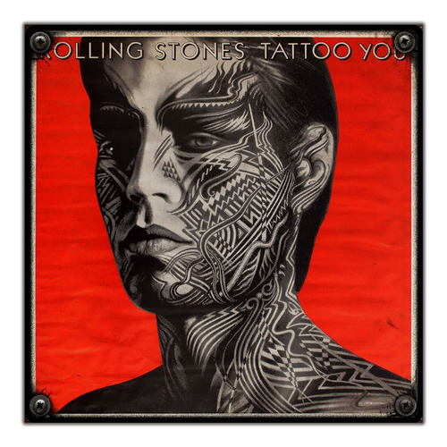 #35 - Cuadro Decorativo Vintage / The Rolling Stones - Tatto