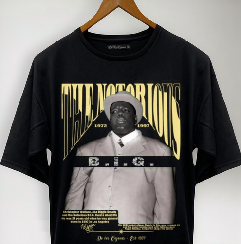 Remera Oversize The Notorious B.i.g.
