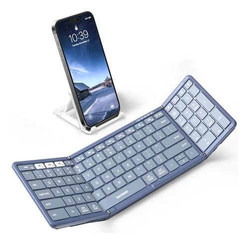 Teclado Bluetooth Plegable Samsers Con Teclado Numérico, Tec