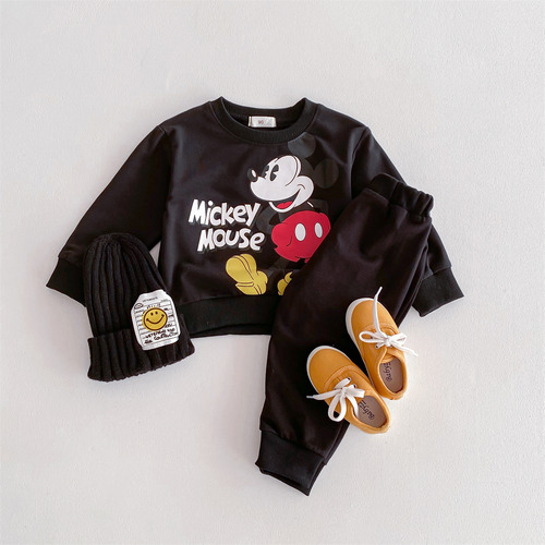 Juego De 2 Sudaderas Y Pantalones De Chándal Para Niños Y Ni