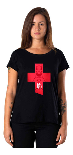 Remeras Mujer Daredevil Marvel |de Hoy No Pasa| 7