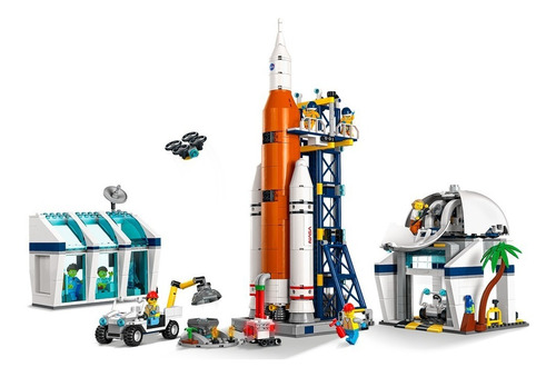 Kit Lego City Centro De Lanzamiento Espacial 60351 1010 Pzas