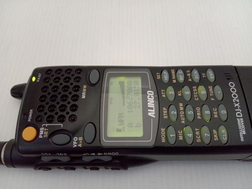 Imagem 10 de 10 de Rádio Receptor Portátil Ht Alinco Dj-x2000 Até 2.2 Ghz Ssb