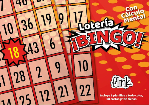 Lotería De Números Bingo Flink Con Cálculo Mental