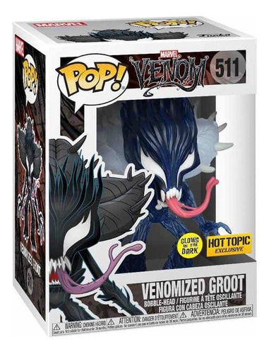 Funko Pop! Venomized Groot 511 Ht Glow In The Dark
