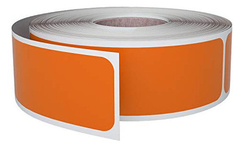 Write-on Labels Orange Color Stickers For File Folders ...