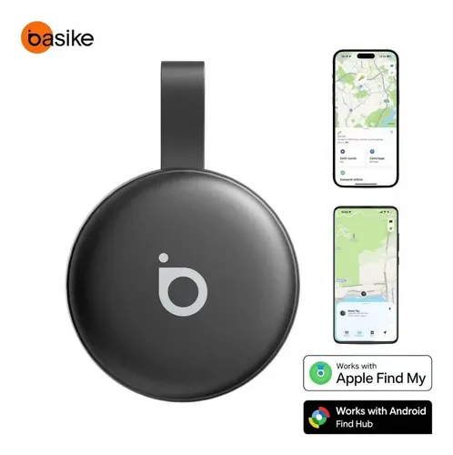 Basike Mini Localizador Smart Tag Rastreador GPS Compatível iPhon...