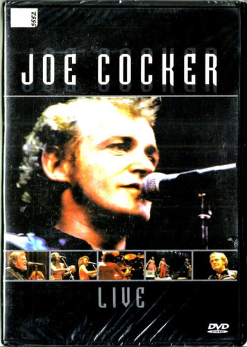 Dvd / Joe Cocker = Live (lacrado)