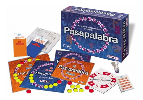 Imagen 3 de 10 de Pasapalabra Premium Juego De Mesa Original Toyco Igual Tv