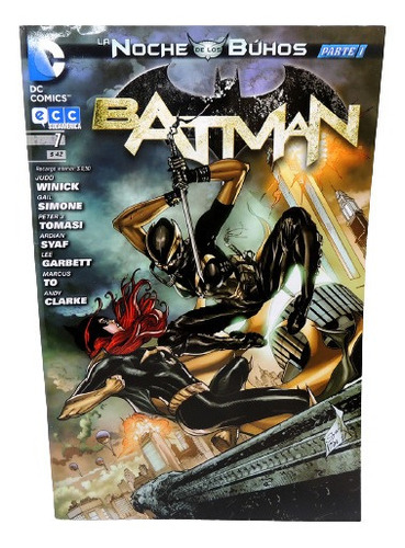 Dc Batman #7 Comic Ecc La Noche De Los Buhos Parte 6 Madtoyz