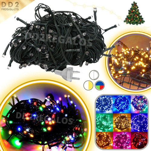 Guirnaldas Luces Arroz 4mts 100 Luces Con Enchufe Decoracion