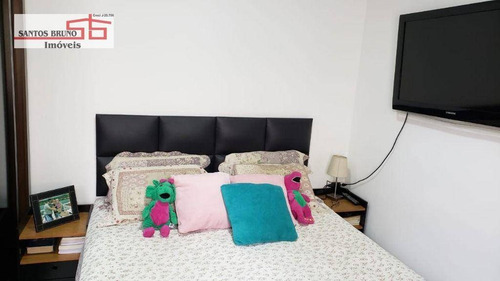 Imagem 8 de 30 de Maravilhoso Sobrado 84m² Em Condomínio Fechado Com 2 Suítes Rico Em Planejados Com 1 Vaga. R$ 450.000 - Imirim / Sp - (11)97200-3334 - Cláudio. - So1606