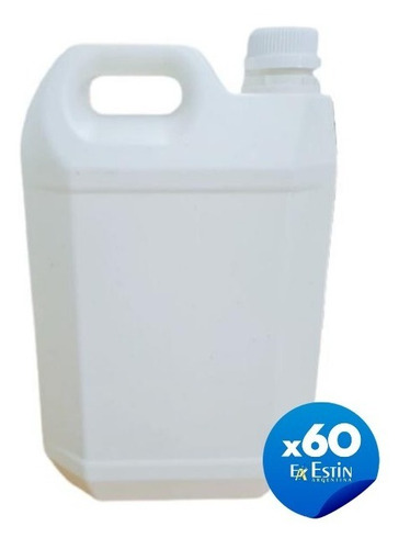 Bidones De 5 Ltrs Nuevo Color. Reciclado C/ Tapa X 60 U