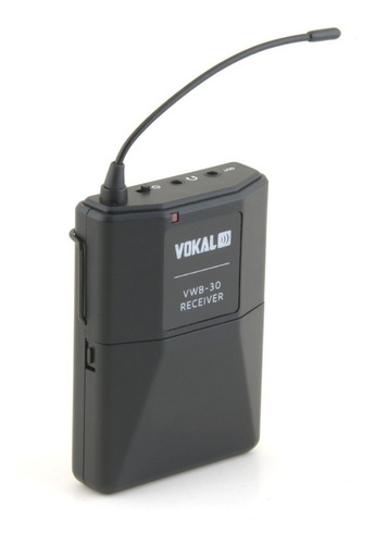 Microfone Sem Fio 1 Mão Vokal Vwb30 Gravação Externas Camera