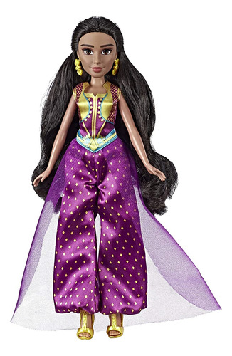 Disney Princesa Jasmine Fashion Doll Con Vestido, Zapatos Y.