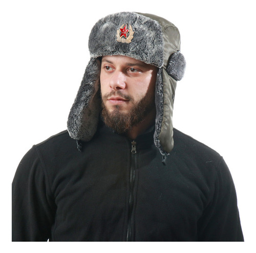 Gorra Cálida A Prueba De Viento Ushanka De Rusia