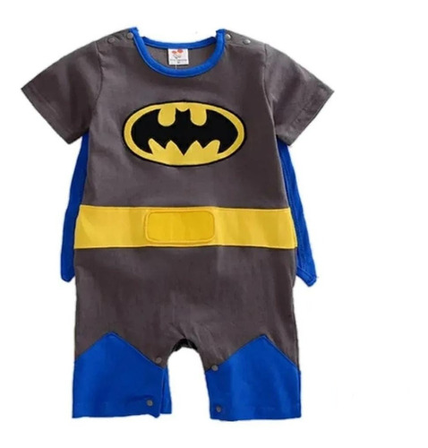 Disfraz Batman Bebe Niño Halloween Capa