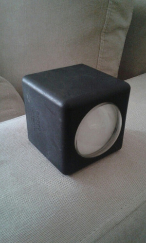 Portaretrato De Diseño Cocoon. Cubo Color Negro.