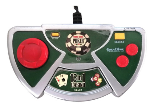 Juego Excalibur Electronics - World Series Poker 15 In 1