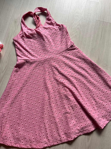 Vestido Encaje Nena Talle 16 Años Rosa