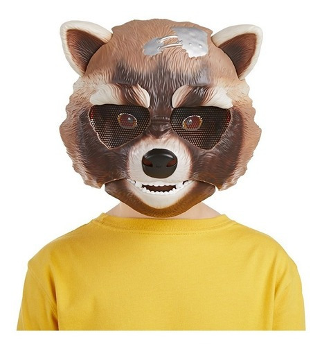 Nova Máscara Guardiões Da Galaxia Do Rocket Raccoon Hasbro