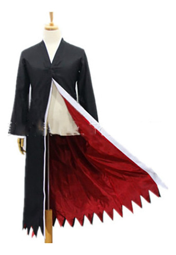 1 Bleach Cosplay Kurosaki Ichigo Black Cape Anime Fantasy