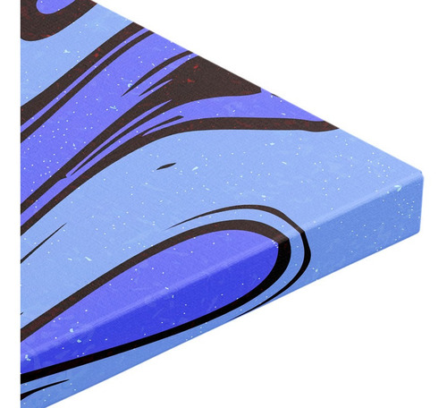Cuadro Abstracto Patrón Textura Abstracta Morada 50x75