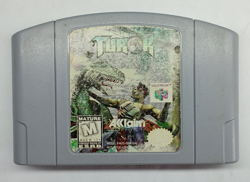 Turok Dinosaur Hunter (1997) Nintendo 64 Cartucho F Rtrmx Vj