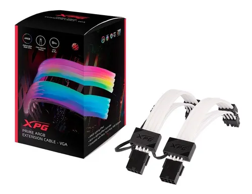 Cable Modding Xpg Prime Extensión Vga Pci-e 8-pin Argb Color