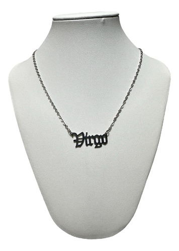 Collar Signo Zodíaco Horóscopo Acero Quirúrgico Virgo