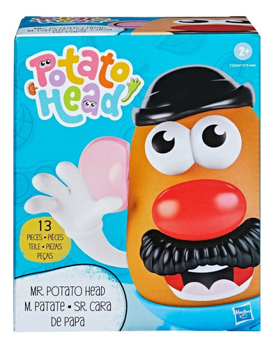 Set De Muñeco Mr Potato Head Clásico Hasbro Más De 13 Piezas