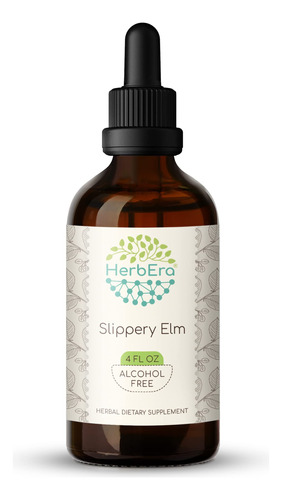 Slippery Elm B120 - Tintura De Extracto De Hierbas Sin Alcoh