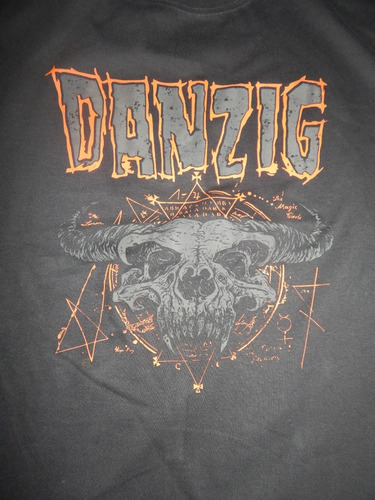 Danzig Playera Camiseta Grande Misfits Ramones Balzac Dist0