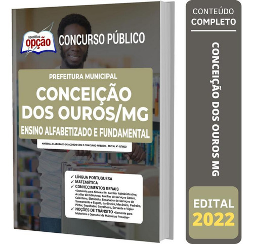 Apostila Conceição Dos Ouros Mg - Ensino Alfabetizado